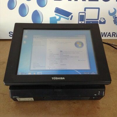 Toshiba ST-C10 Touch Screen Till/Integrated Printer/Display/Windows 7 2GB